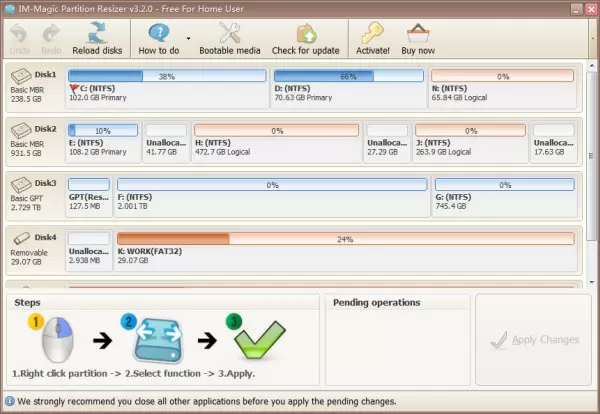 IM-Magic Partition Resizer 4.1.9 Crack