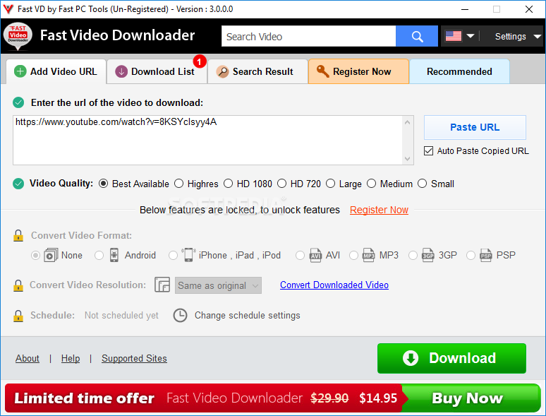Fast Video Downloader 4.0.0.40 Crack